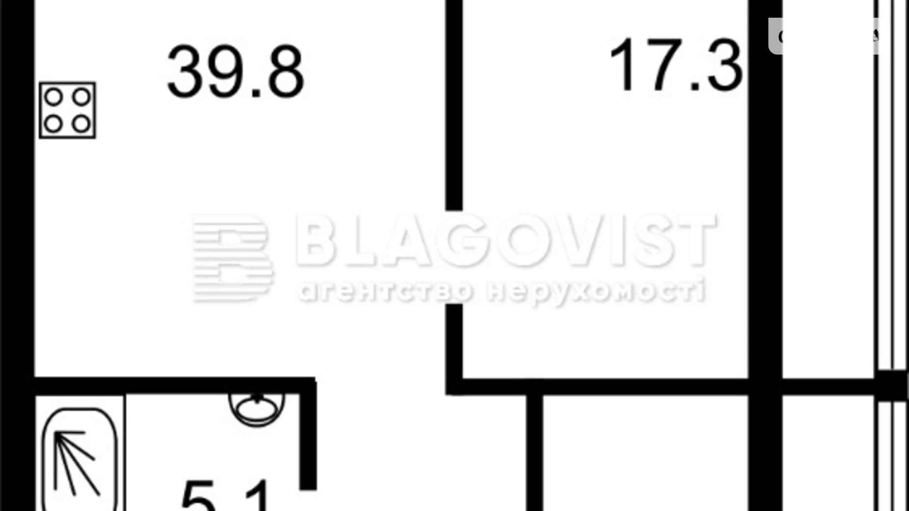 Продается 3-комнатная квартира 75 кв. м в Киеве, ул. Митрополита Василия Липковского(Урицкого), 37Б