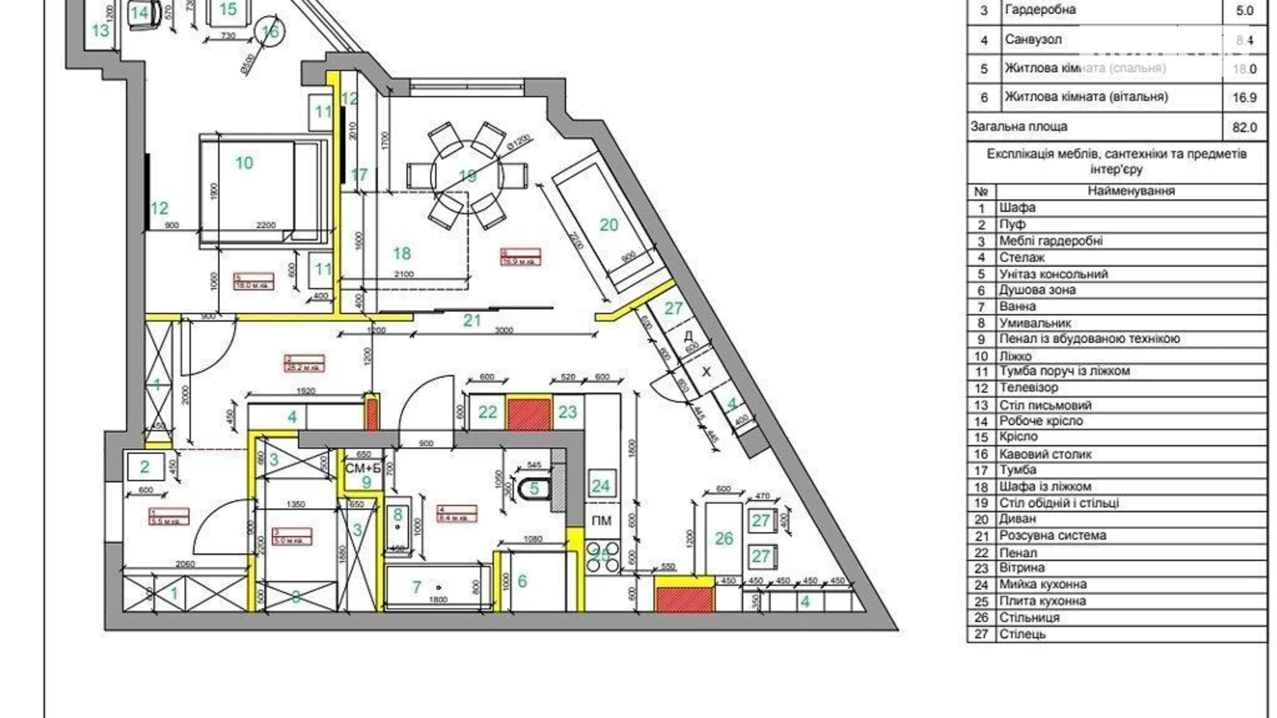 Продается 2-комнатная квартира 85 кв. м в Одессе, Фонтанская дор., 124 - фото 3