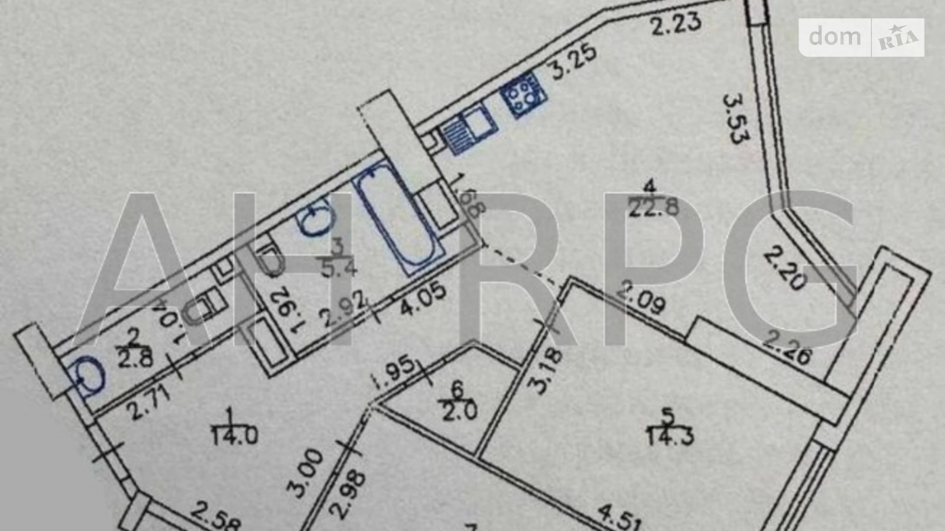 Продается 2-комнатная квартира 80 кв. м в Киеве, просп. Берестейский(Победы), 11