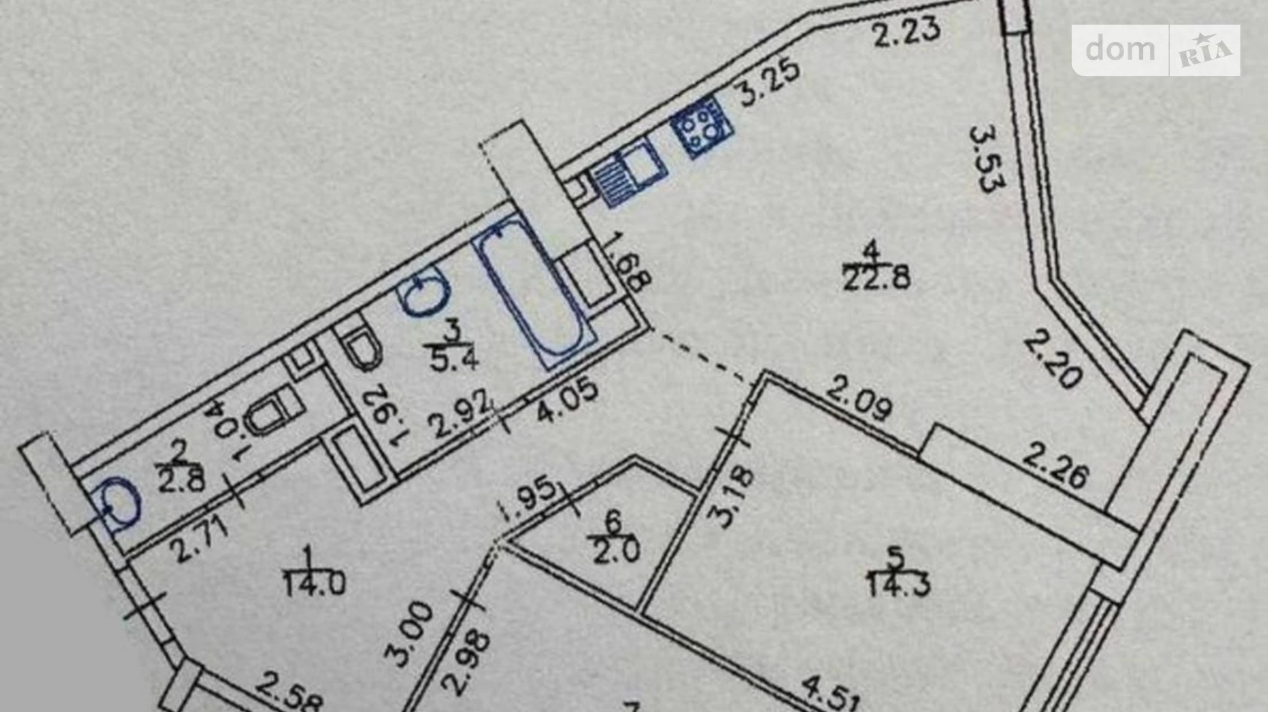 Продается 2-комнатная квартира 79 кв. м в Киеве, просп. Берестейский(Победы), 11 корпус 1