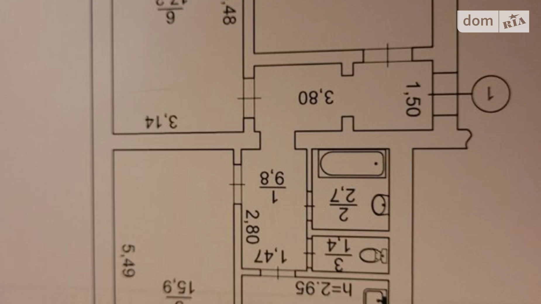 Продается 3-комнатная квартира 70 кв. м в Киеве, ул. Неманская, 4