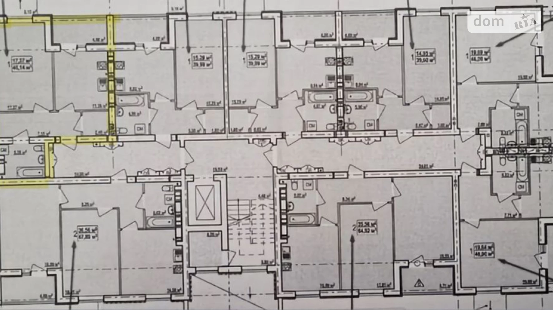 Продается 1-комнатная квартира 48 кв. м в Харькове, просп. Льва Ландау, 2