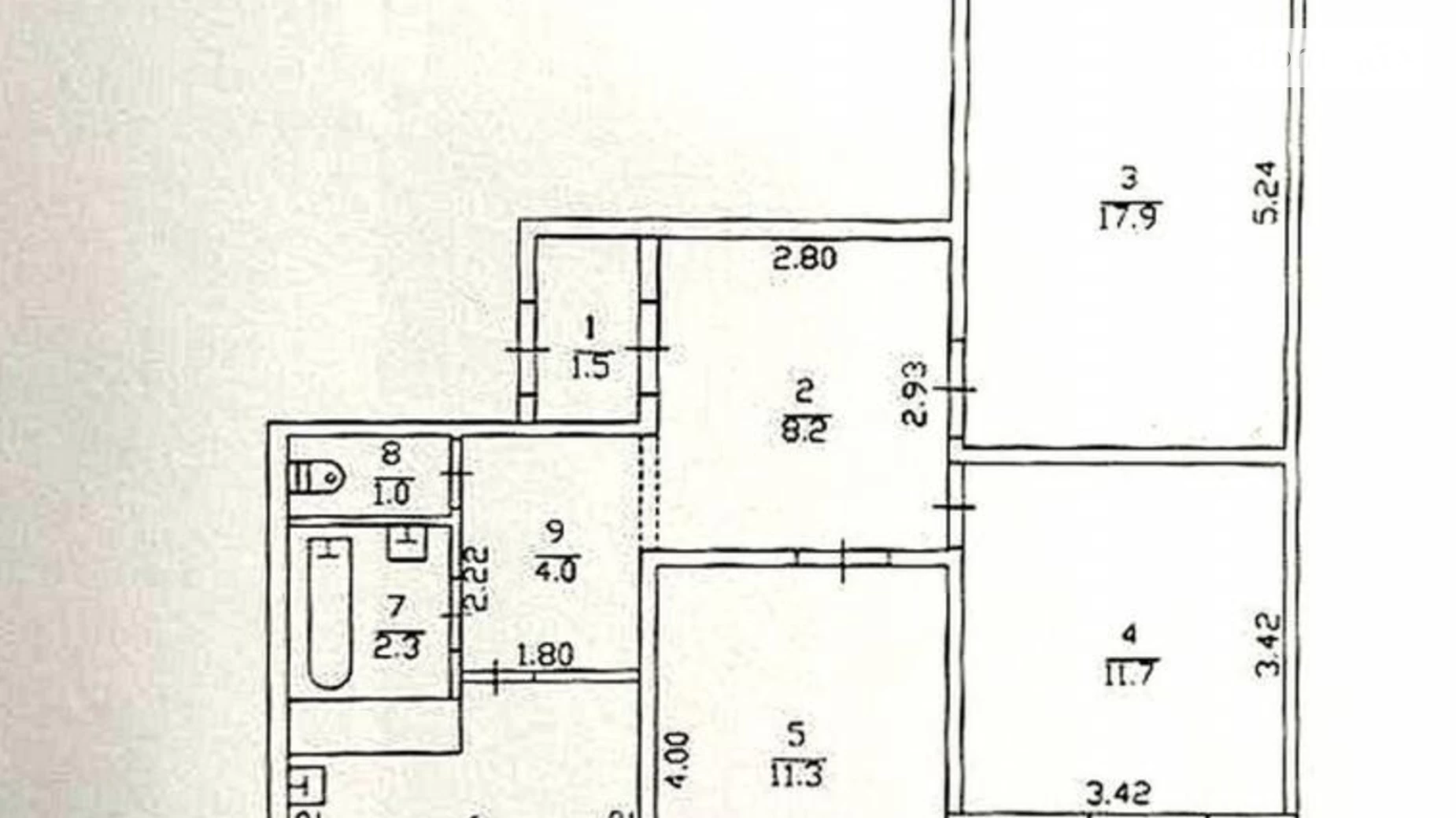 Продается 3-комнатная квартира 67 кв. м в Киеве, ул. Дмитрия Луценко(Крейсера "Аврора"), 5