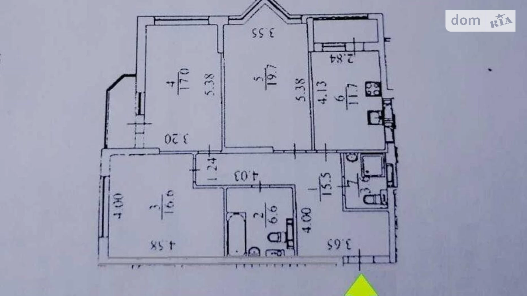 Продается 3-комнатная квартира 96 кв. м в Киеве, ул. Авиаконструктора Игоря Сикорского(Танковая), 4-6 - фото 5