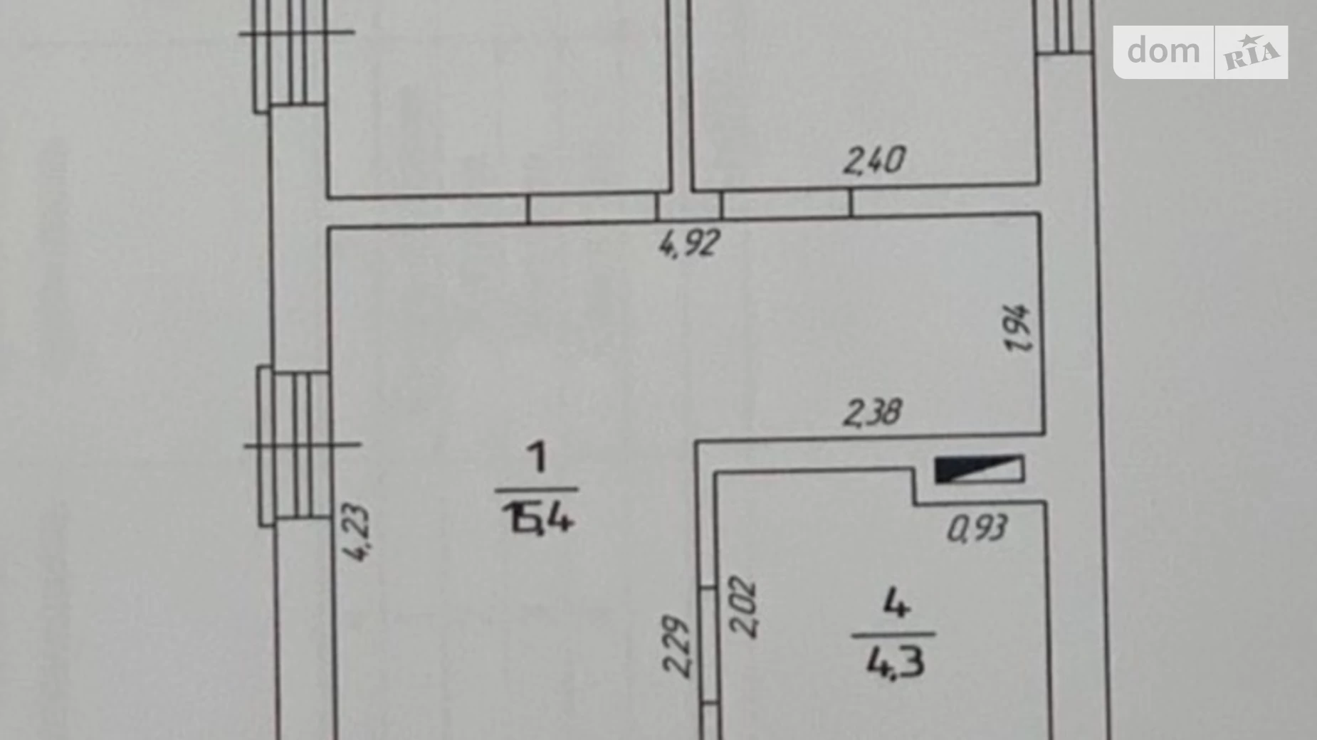 Продается 2-комнатная квартира 42 кв. м в Ирпене, ул. Севериновская, 124