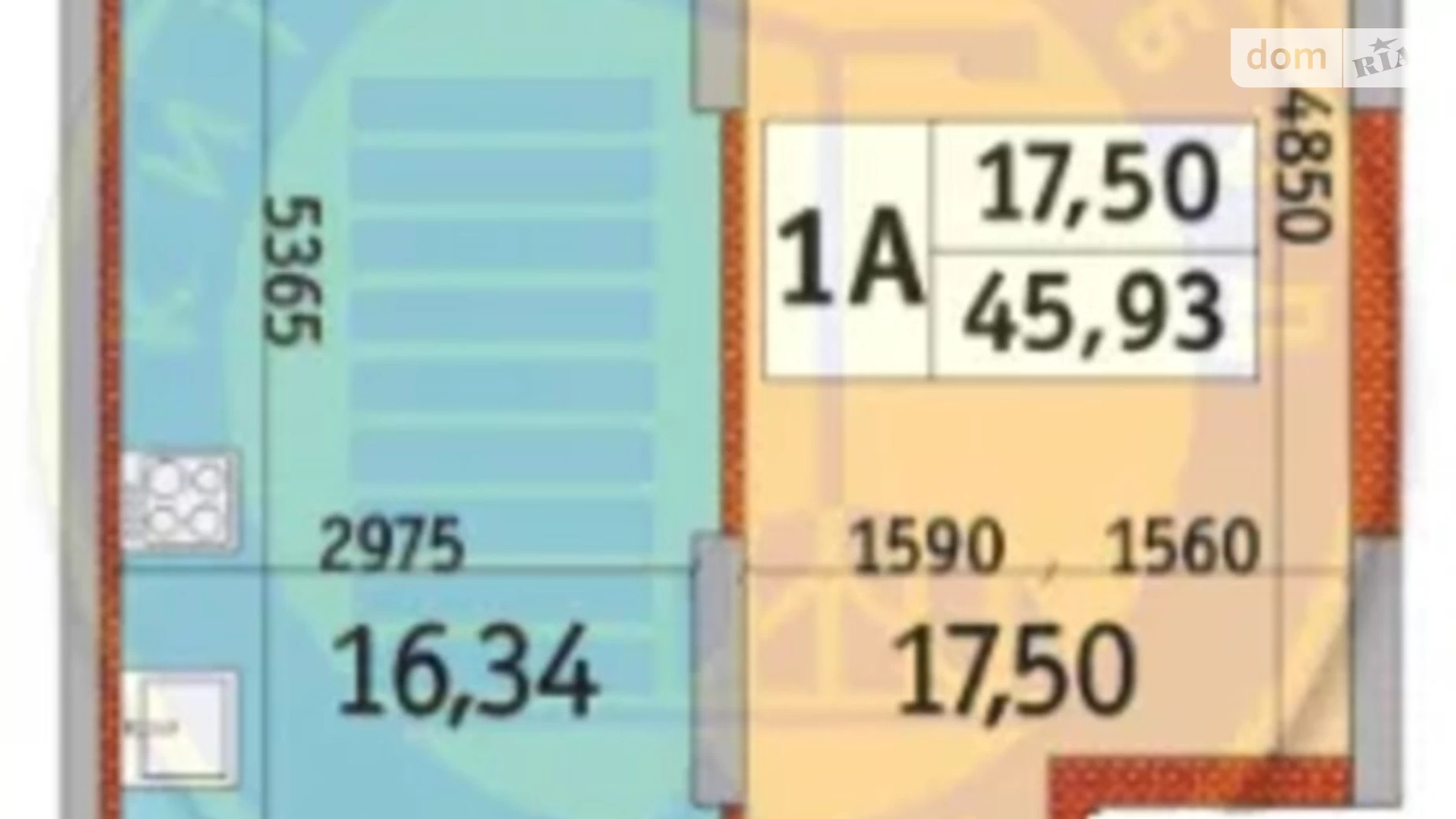 Продается 1-комнатная квартира 46 кв. м в Киеве, ул. Николая Кибальчича, 2 - фото 2