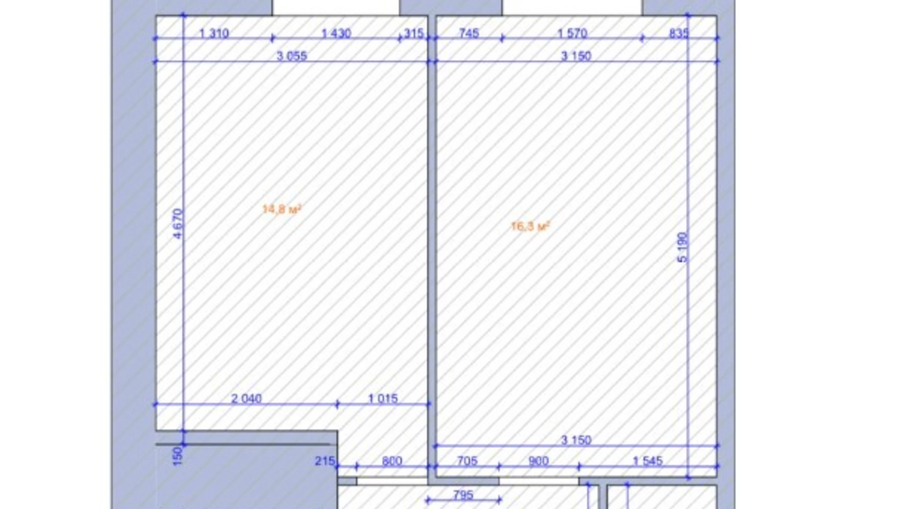 Продается 1-комнатная квартира 53 кв. м в Харькове, ул. Клочковская, 98А - фото 3