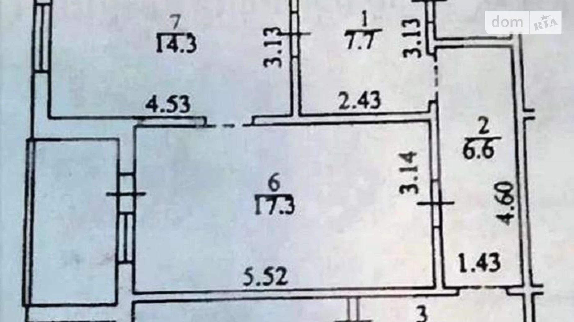 Продається 2-кімнатна квартира 74 кв. м у Києві, просп. Правди, 31