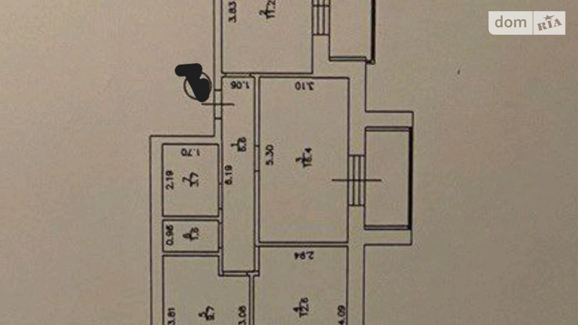 Продается 3-комнатная квартира 70 кв. м в Ирпене, ул. Полтавская - фото 2