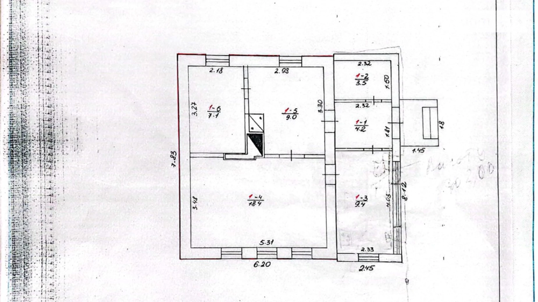 Продается одноэтажный дом 51.6 кв. м с мансардой, Чкалова, 20