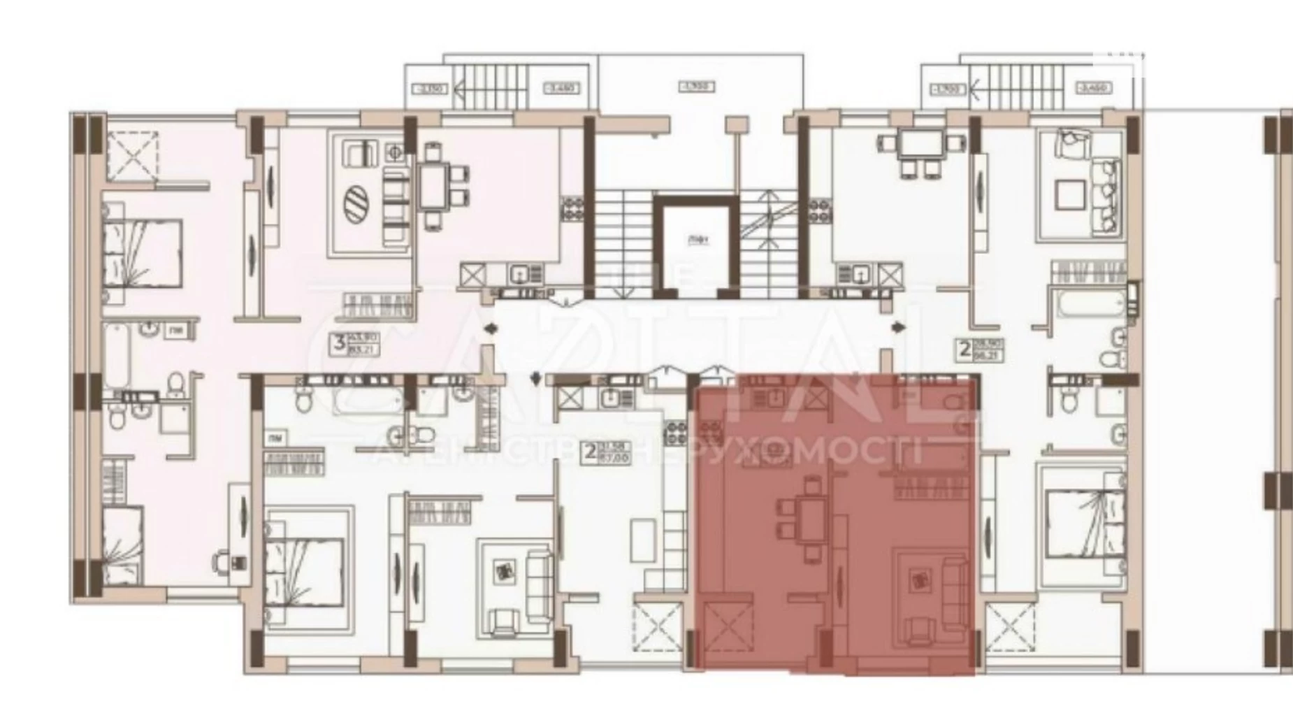 Продается 1-комнатная квартира 43.05 кв. м в Киеве, ул. Николая Юнкерова, 37 - фото 4