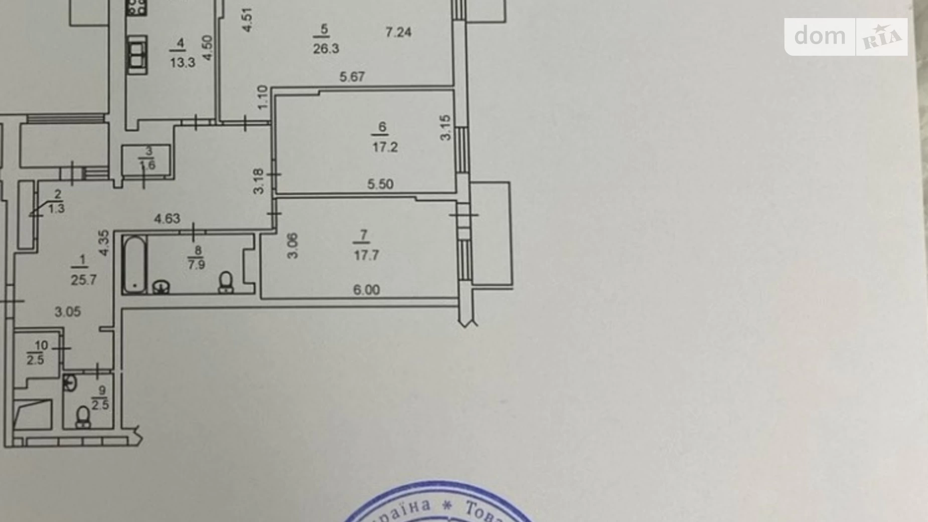 Продается 3-комнатная квартира 126 кв. м в Киеве, ул. Даниила Щербаковского(Щербакова), 52 - фото 2