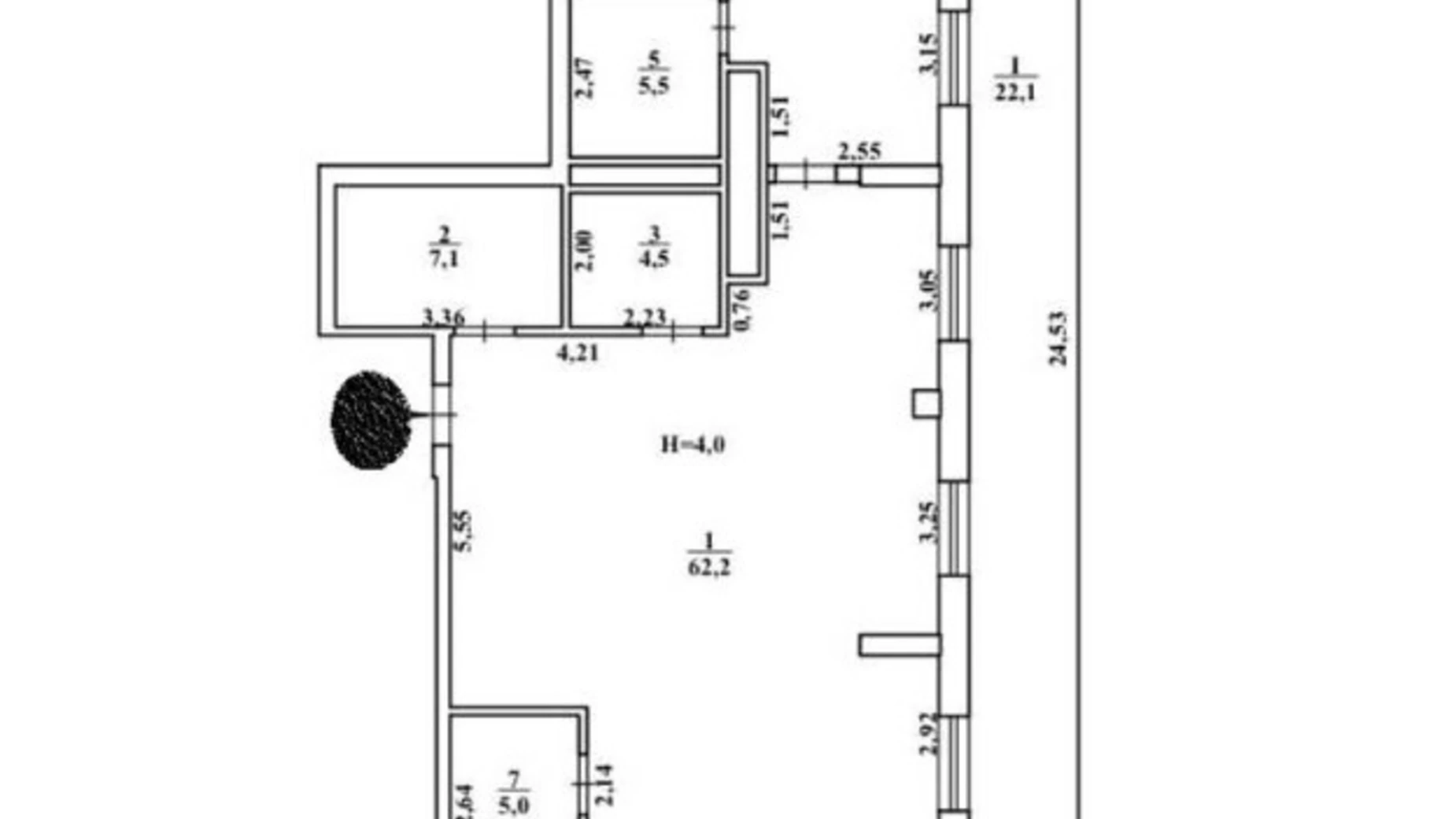 Продається 3-кімнатна квартира 161 кв. м у Одесі, пров. Успенський