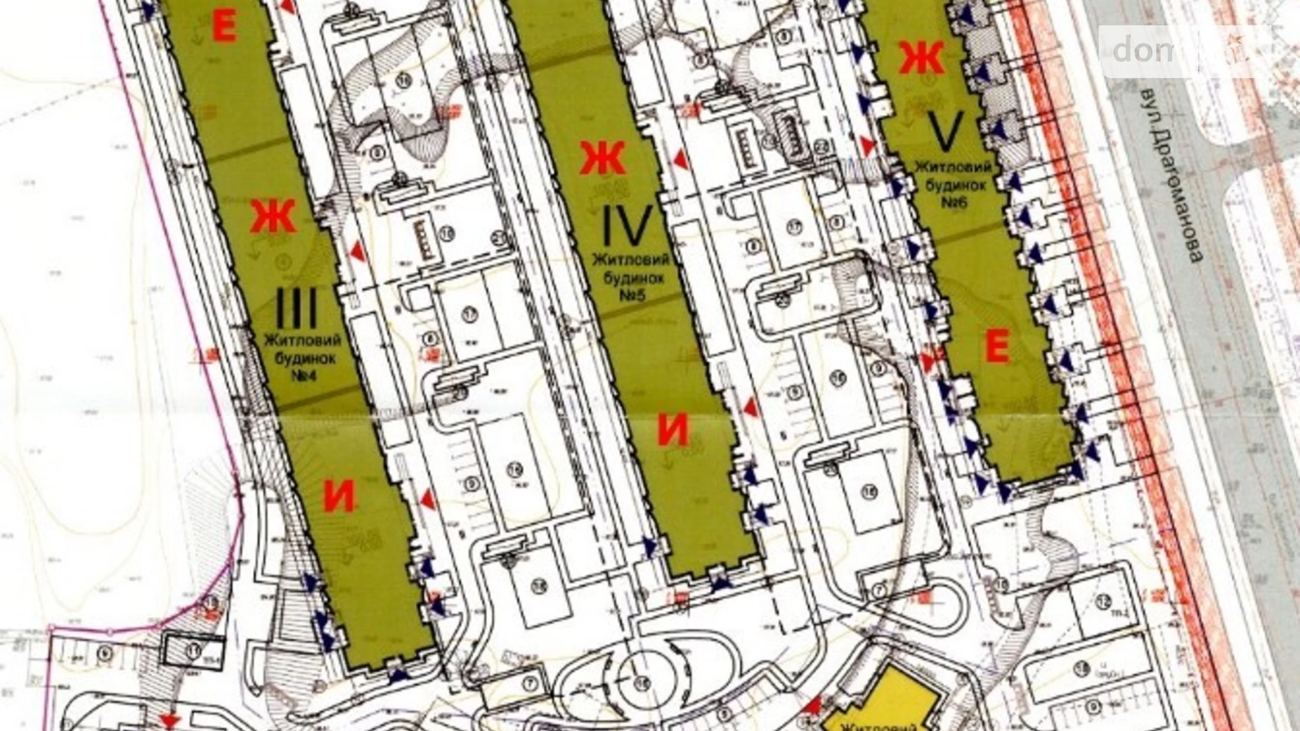 Продается 2-комнатная квартира 51 кв. м в Киеве, ул. Драгоманова, 2Б