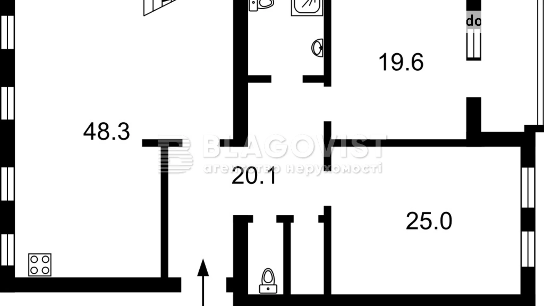 Продается 6-комнатная квартира 248 кв. м в Киеве, ул. Богдана Хмельницкого, 80 - фото 2