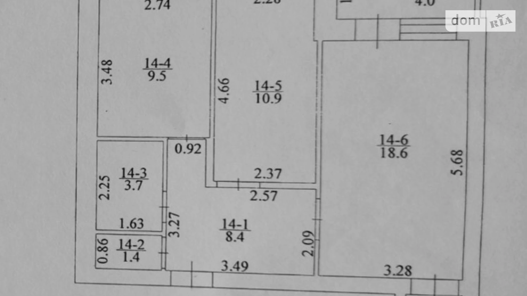 Продается 2-комнатная квартира 59 кв. м в Ирпене, ул. Высокая