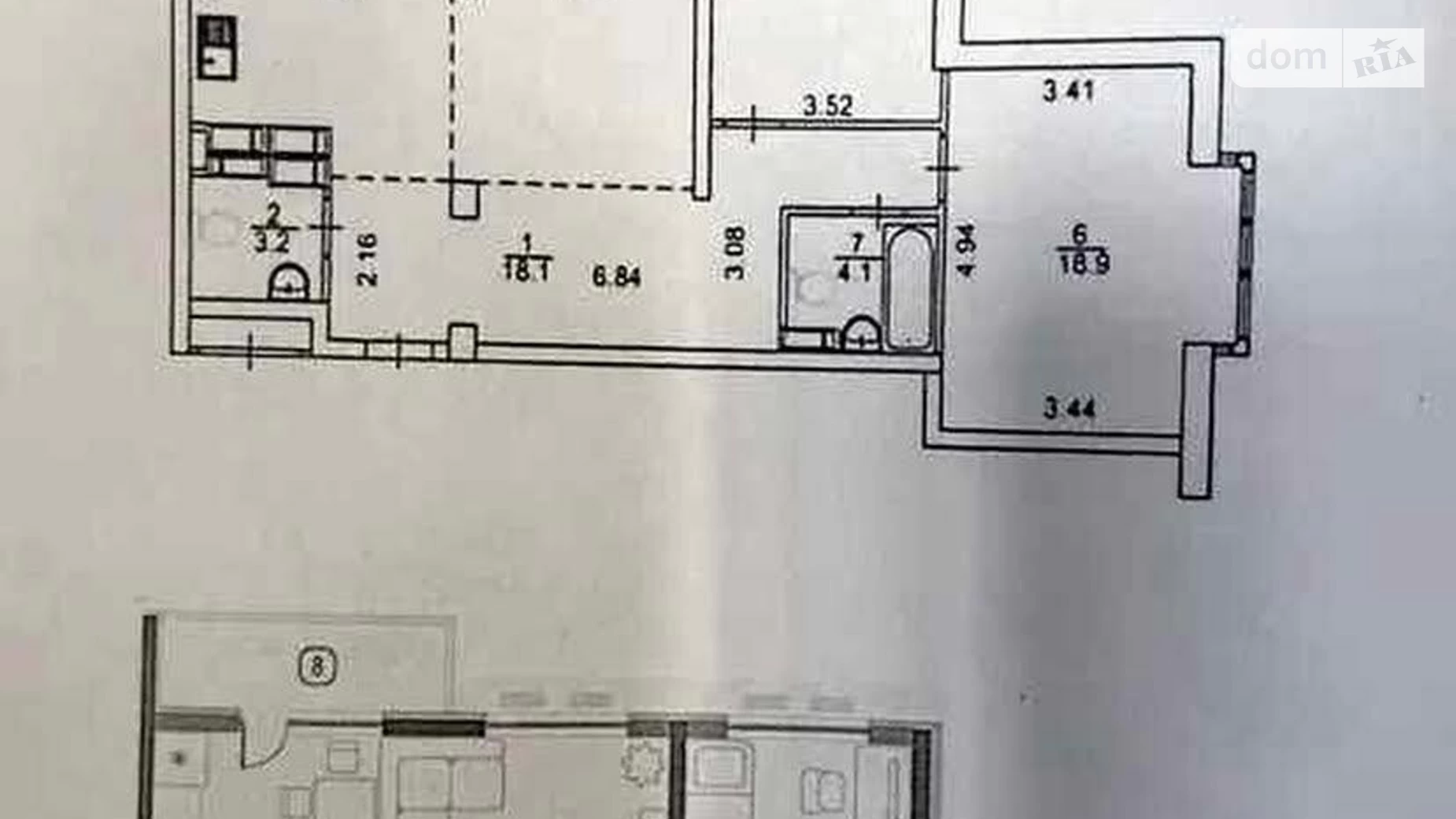 Продается 3-комнатная квартира 98 кв. м в Киеве, ул. Михаила Бойчука, 41-43 - фото 5