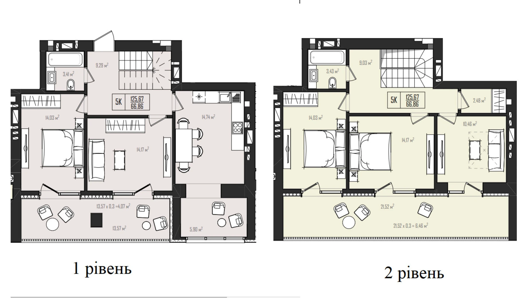 Продается 5-комнатная квартира 126.94 кв. м в Хмельницком, просп. Мира, 96 корпус 2 - фото 4