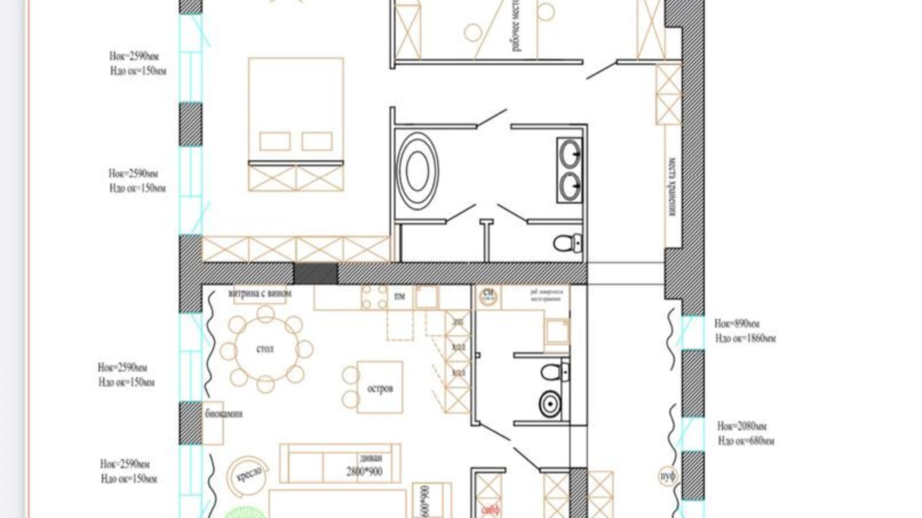 Продается 5-комнатная квартира 95.1 кв. м в Днепре, ул. Гаванская, 9