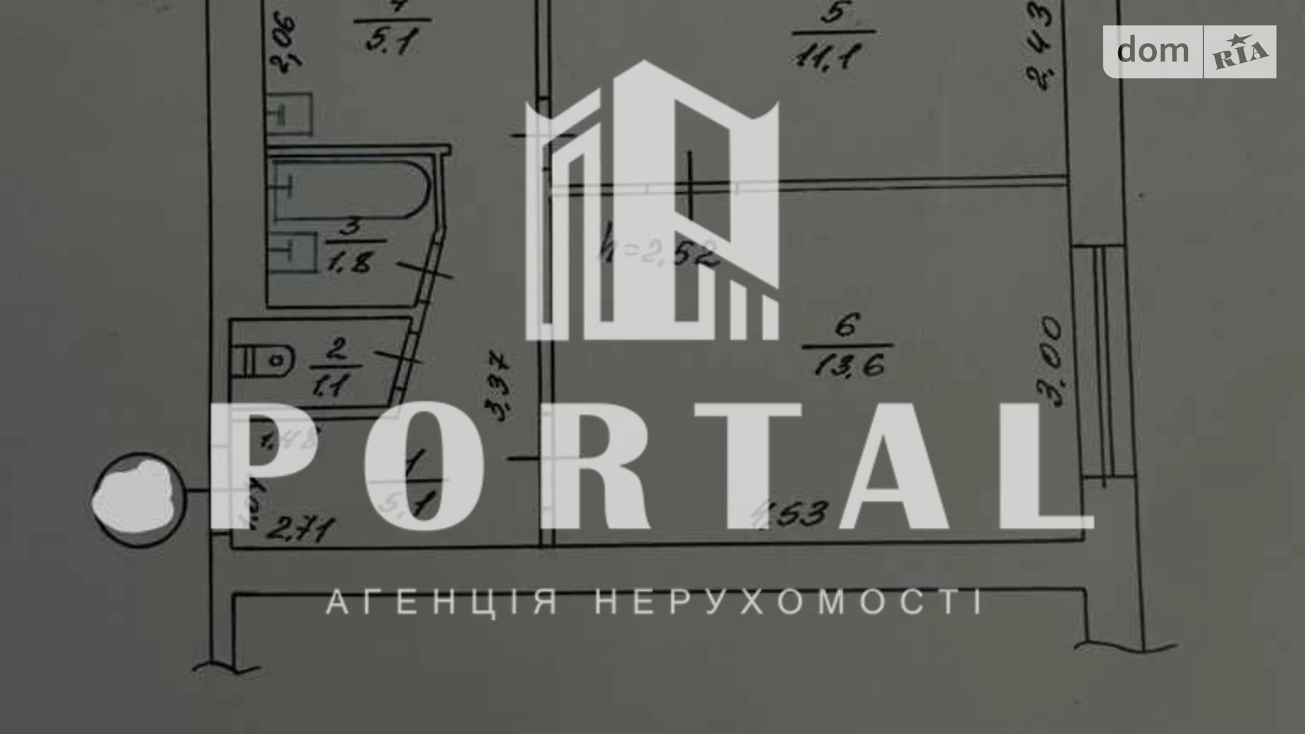 Продается 2-комнатная квартира 39 кв. м в Полтаве