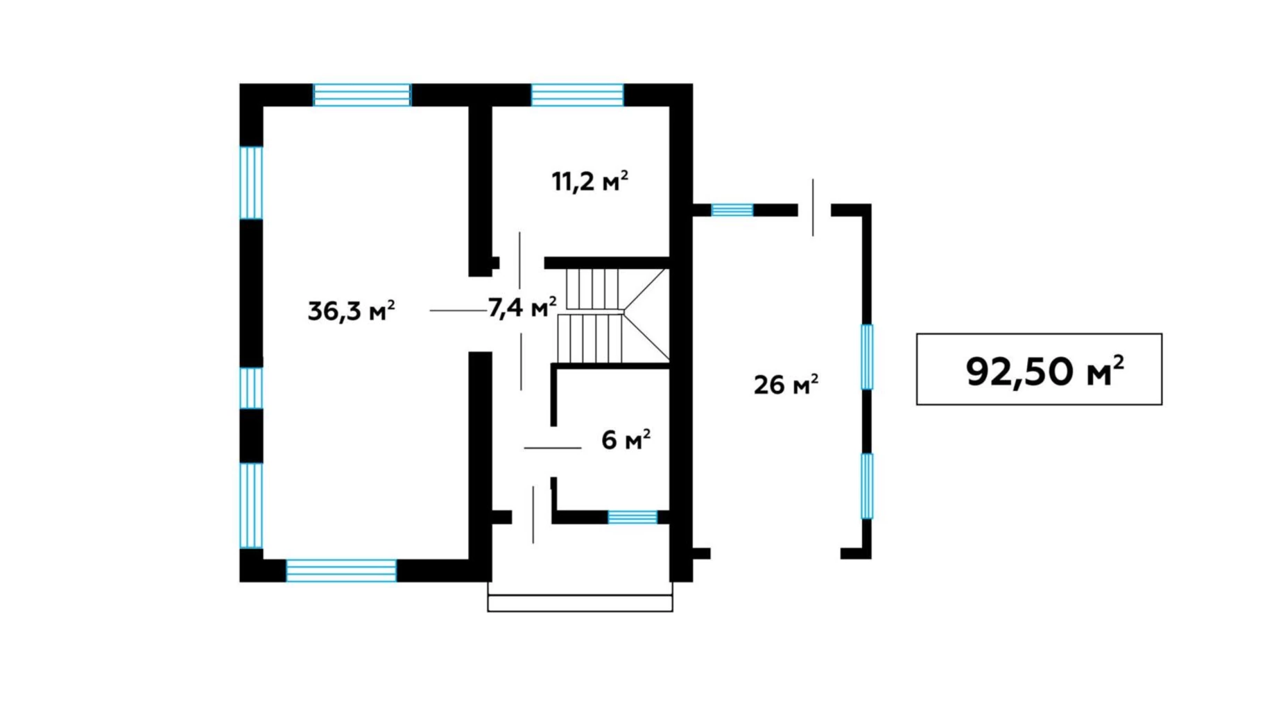 Продается дом на 2 этажа 160 кв. м с садом, цена: 135000 $ - фото 2