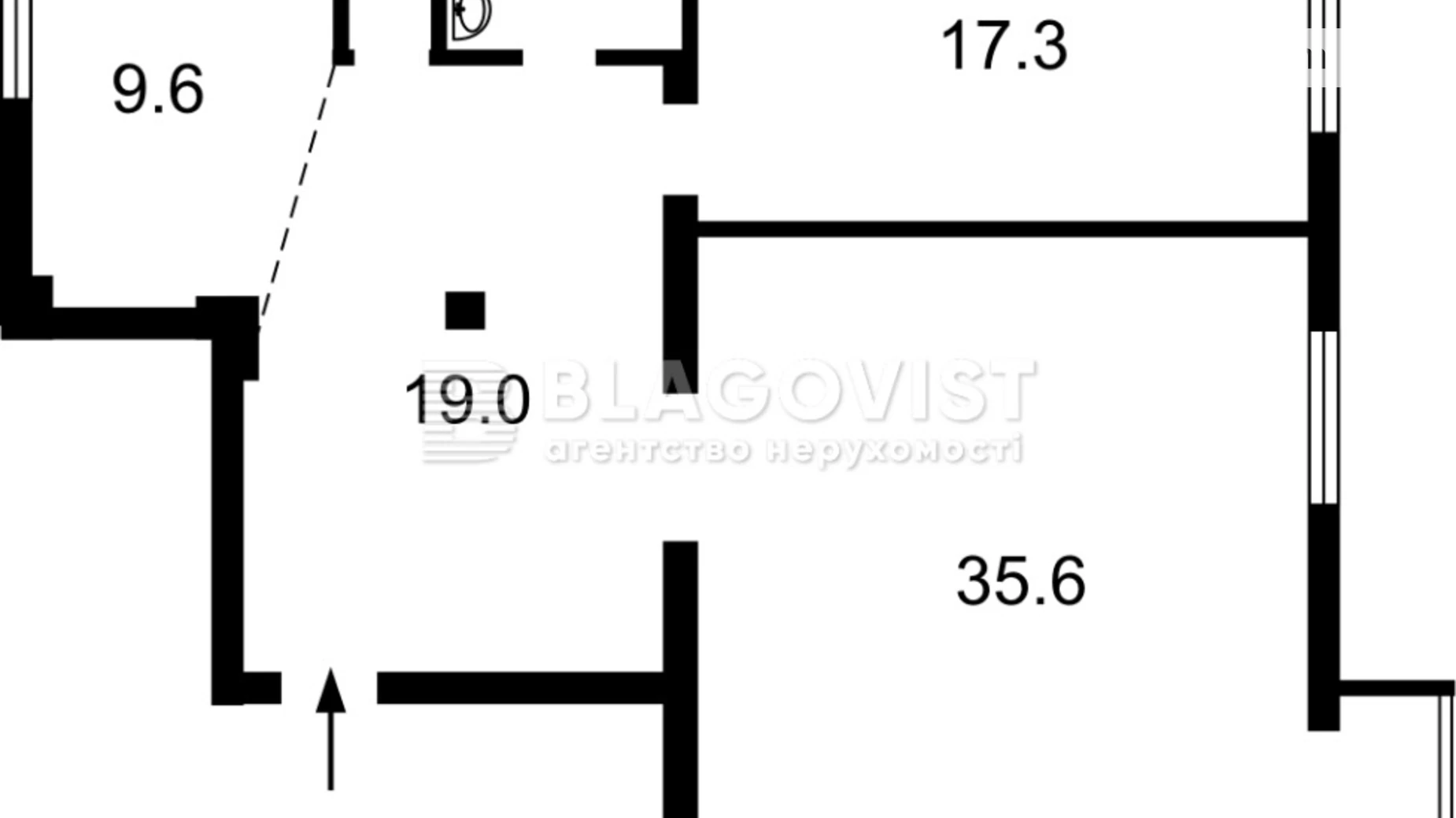 Продается 1-комнатная квартира 87.3 кв. м в Киеве, спуск Кловский, 9/2 - фото 2