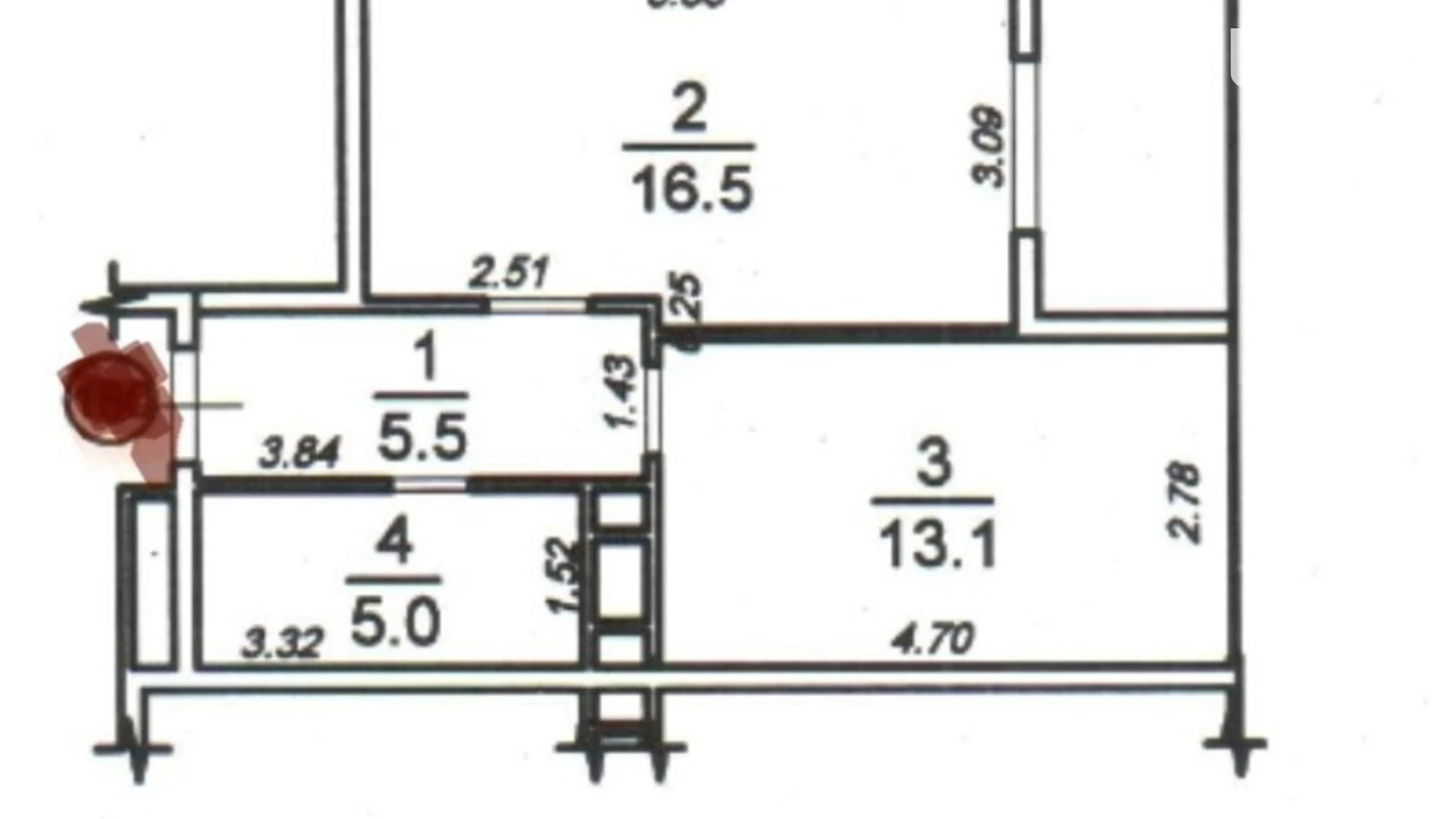 Продается 1-комнатная квартира 45 кв. м в Одессе, ул. Жемчужная, 5