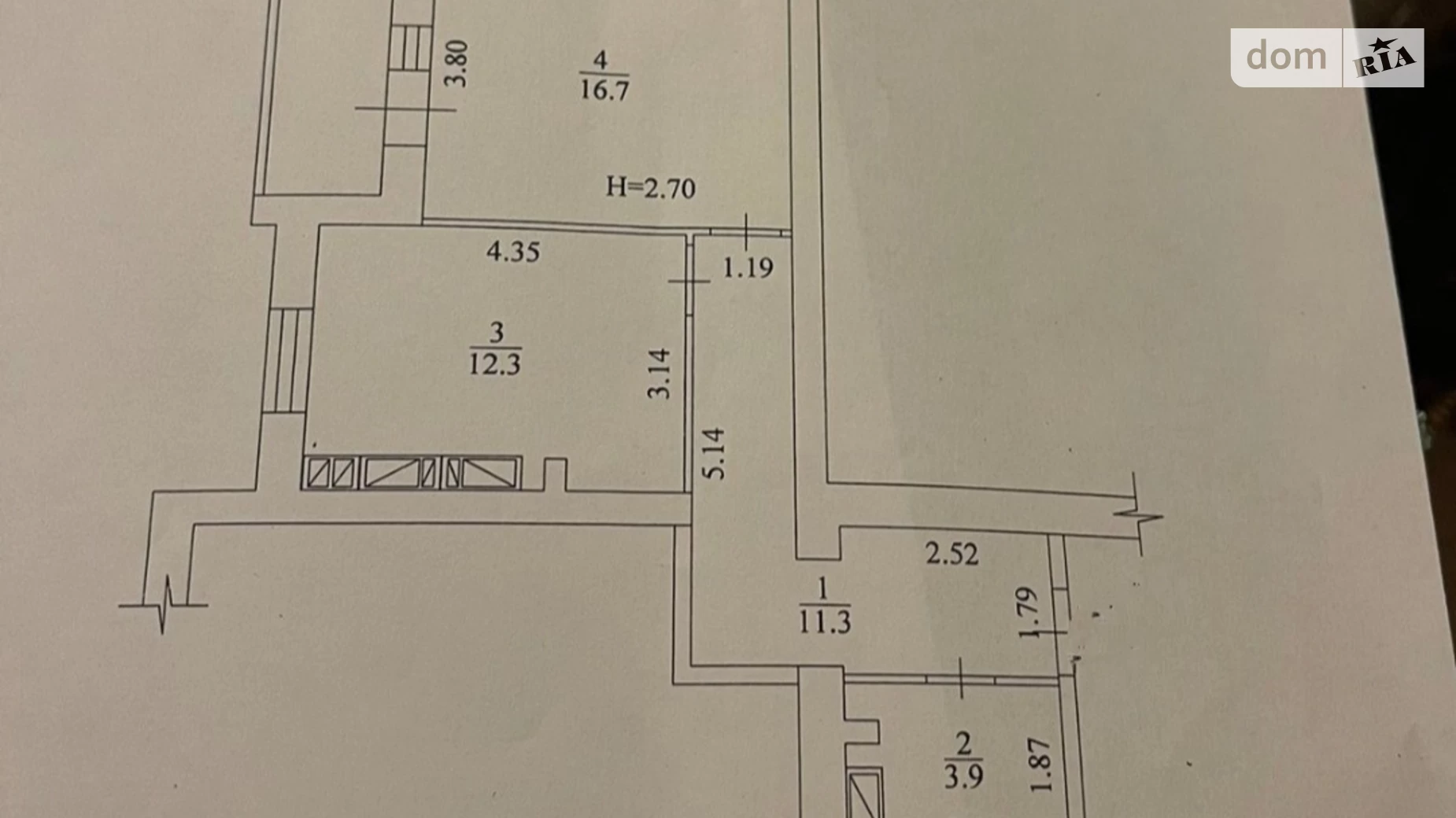 Продається 2-кімнатна квартира 46 кв. м у Харкові, вул. Єлизаветинська, 7