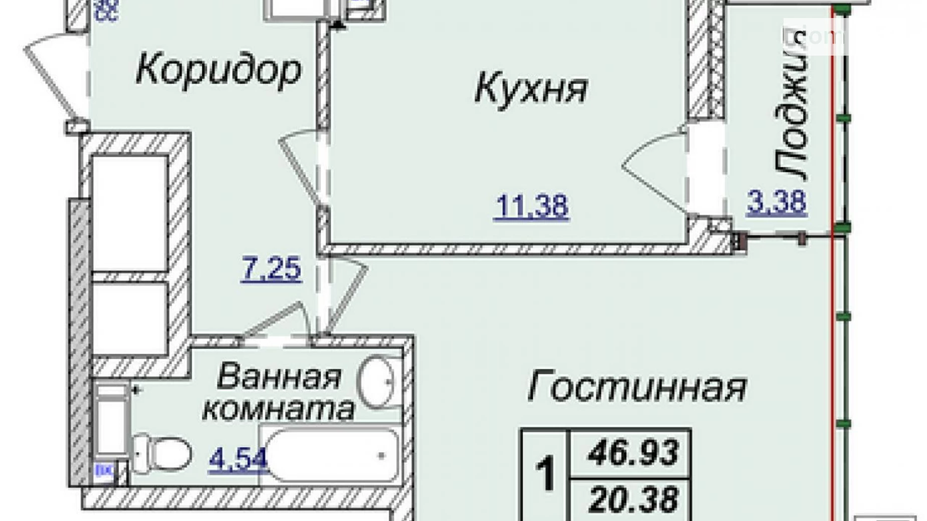 Продается 4-комнатная квартира 147 кв. м в Киеве, ул. Андрея Верхогляда(Драгомирова), 17В - фото 3
