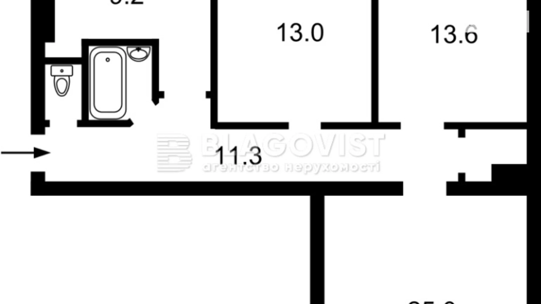 Продается 3-комнатная квартира 79 кв. м в Киеве, ул. Лескова, 3А