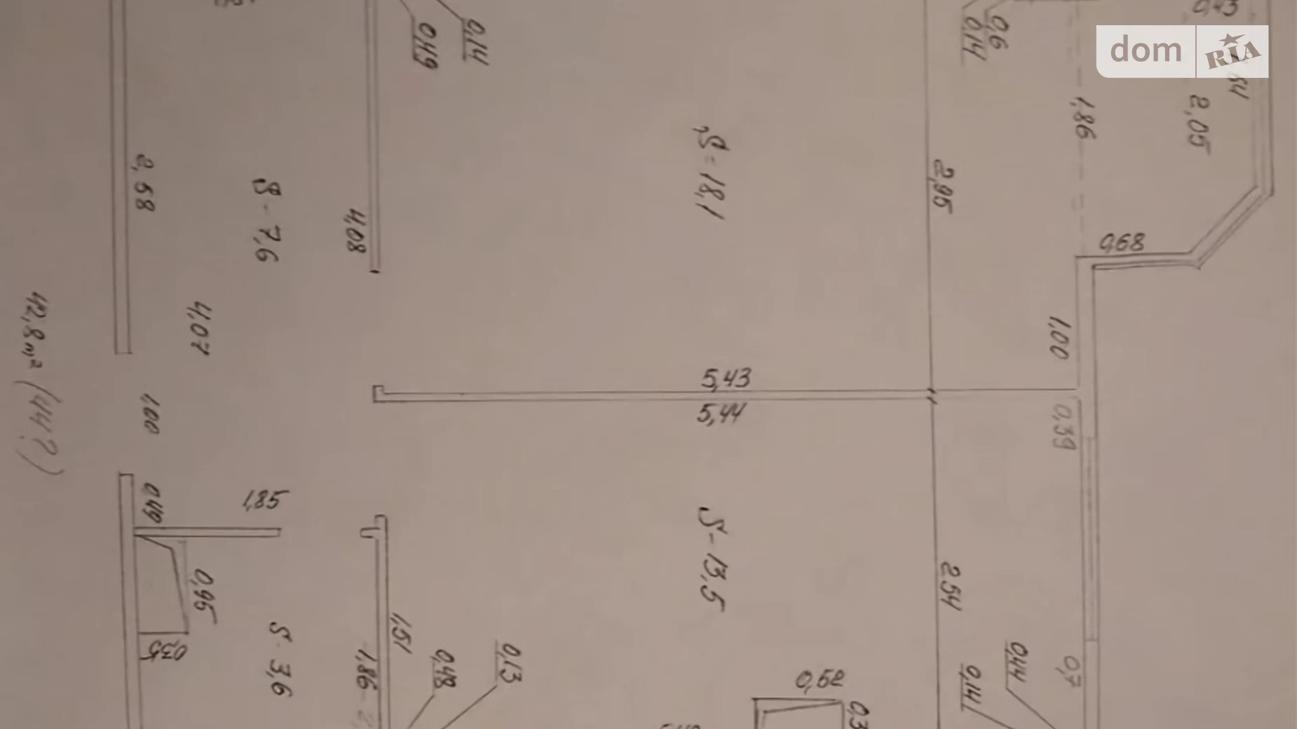 Продається 1-кімнатна квартира 43 кв. м у Одесі, вул. Разумовська