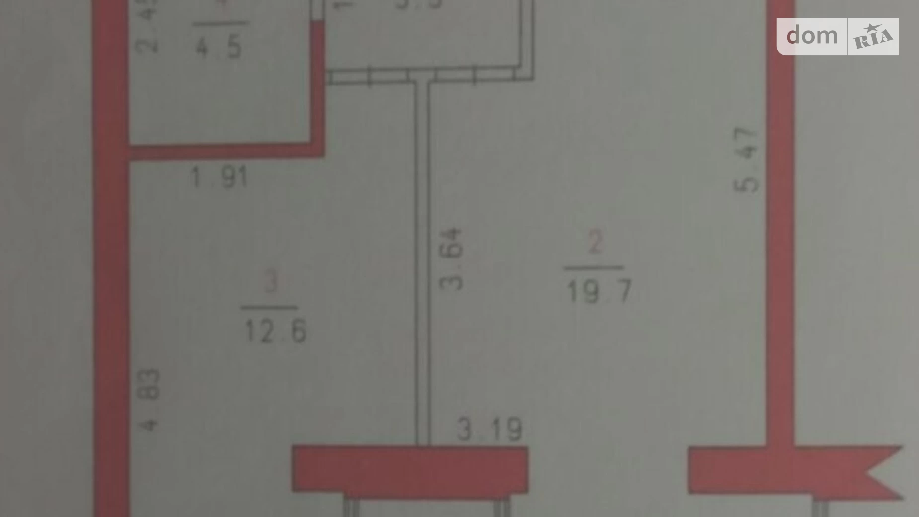 Продается 1-комнатная квартира 41 кв. м в Агрономичном, ул. Центральная(Мичурина) - фото 2