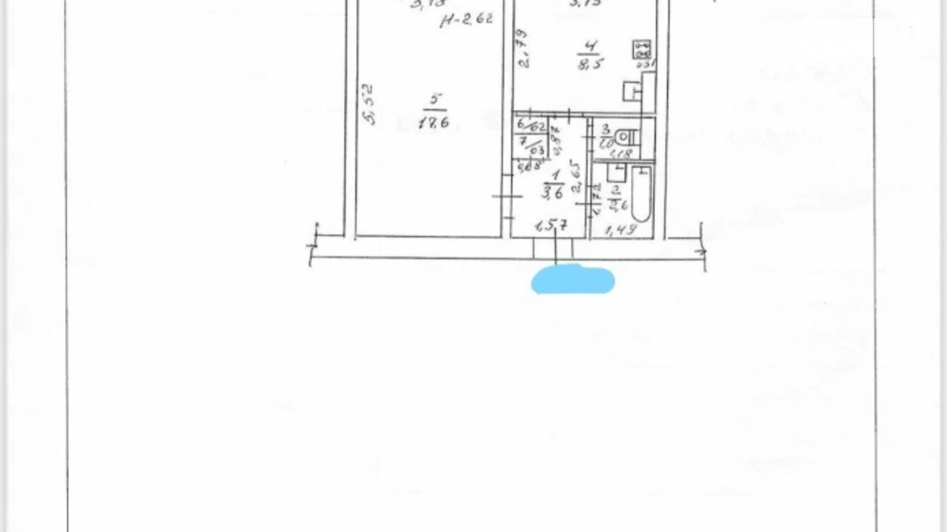 Продается 1-комнатная квартира 34.6 кв. м в Одессе, пер. Короленко - фото 2