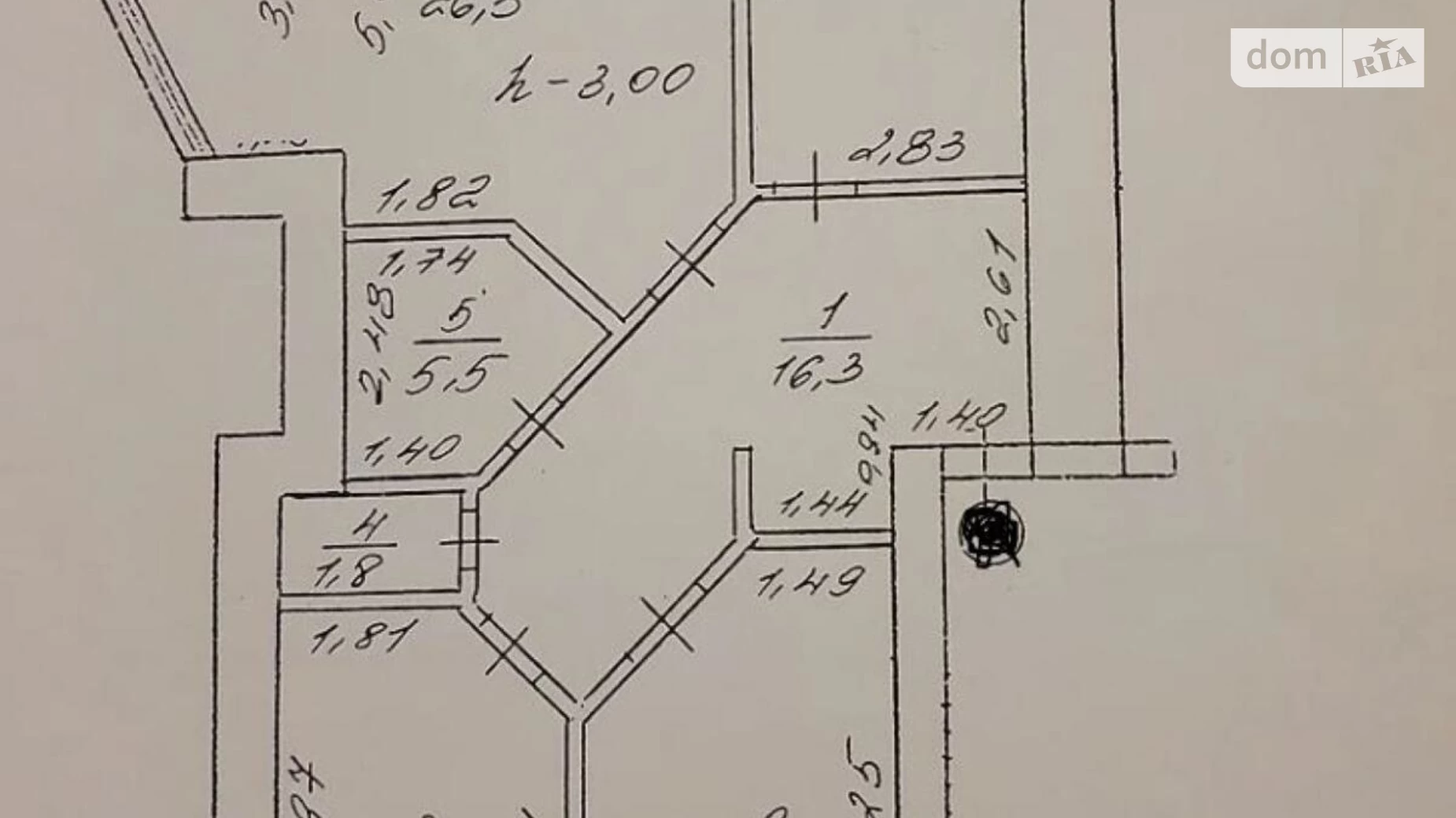 Продается 3-комнатная квартира 99 кв. м в Ивано-Франковске, ул. Вячеслава Черновола, 107