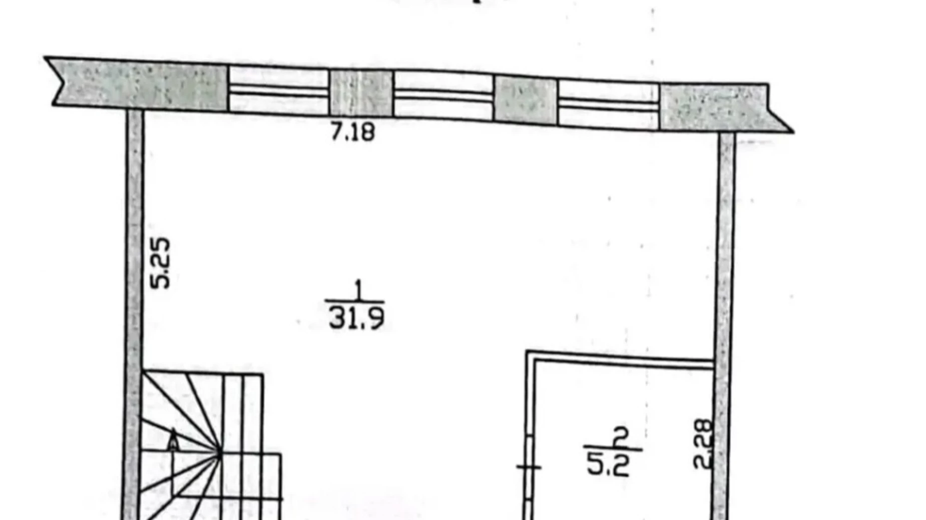 3-комнатная квартира 65 кв. м в Тернополе, ул. Франко Ивана