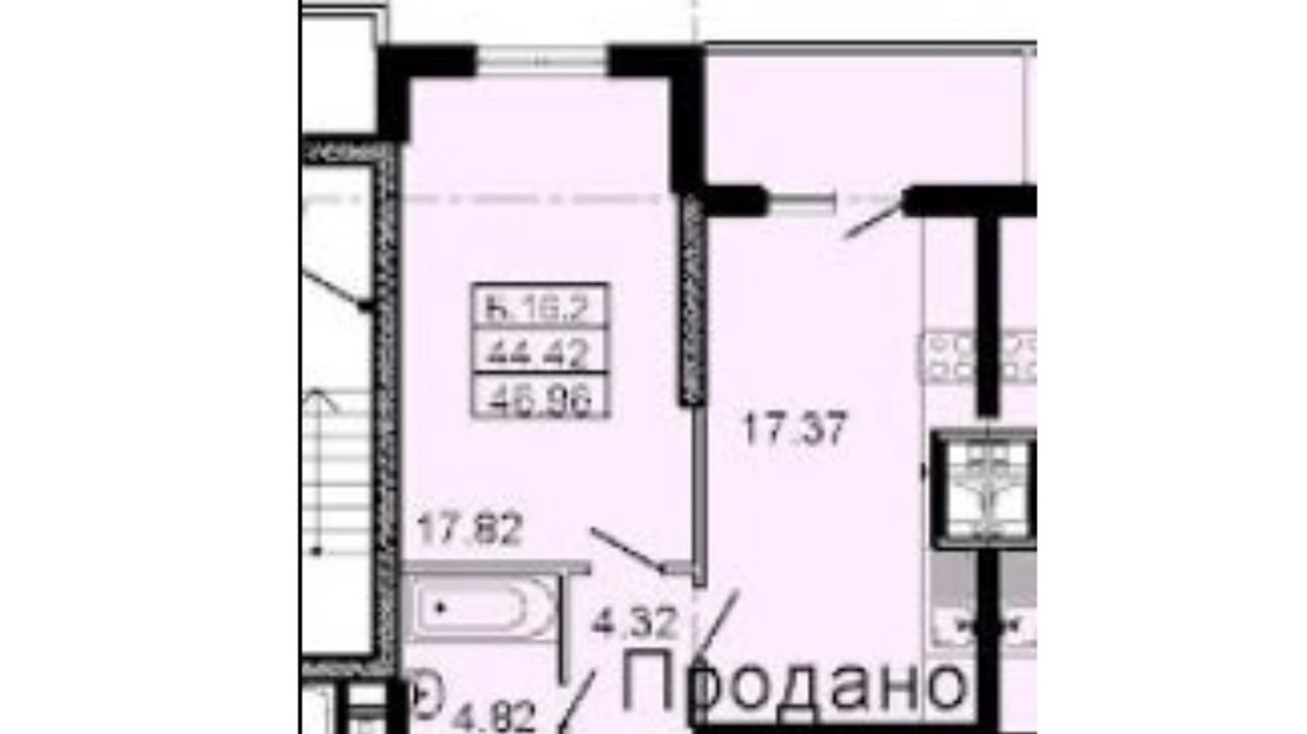 Продається 1-кімнатна квартира 47 кв. м у Одесі, Фонтанська дор., 25 - фото 5