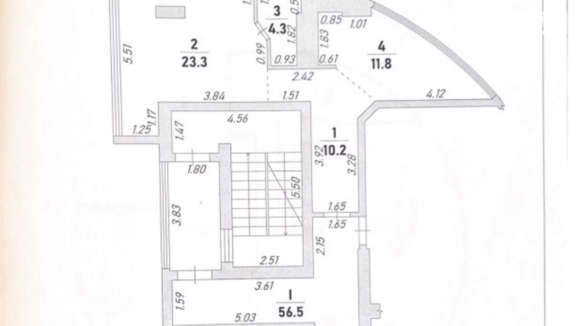 Продается 1-комнатная квартира 68.8 кв. м в Ивано-Франковске - фото 3