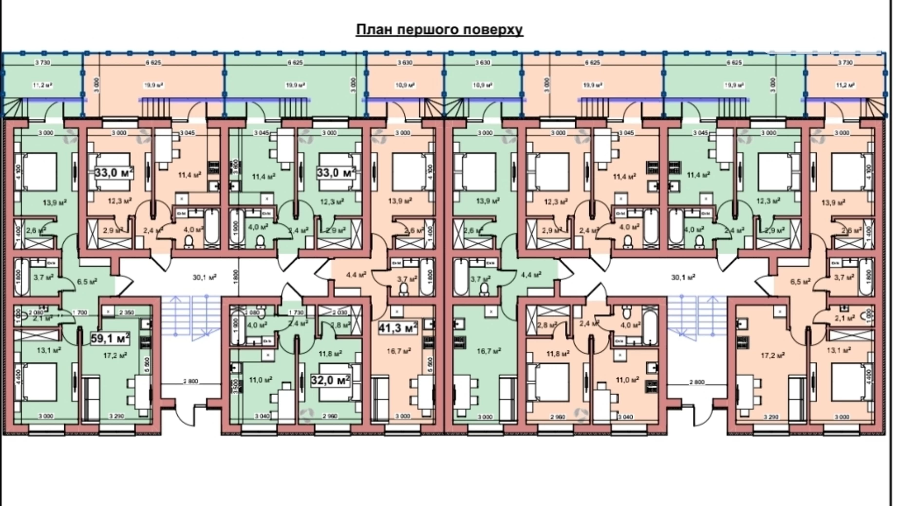 Продается 1-комнатная квартира 37 кв. м в Ровно