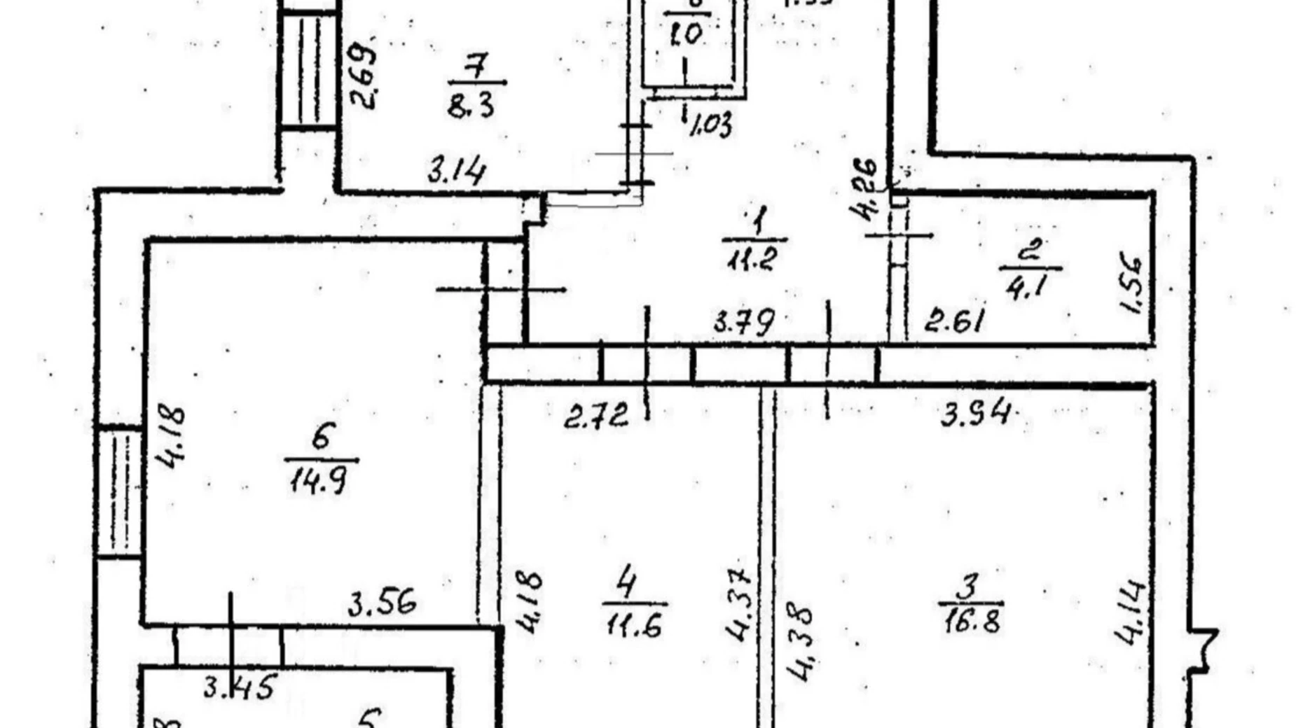 Продается 3-комнатная квартира 73 кв. м в Ивано-Франковске, ул. Галицкая