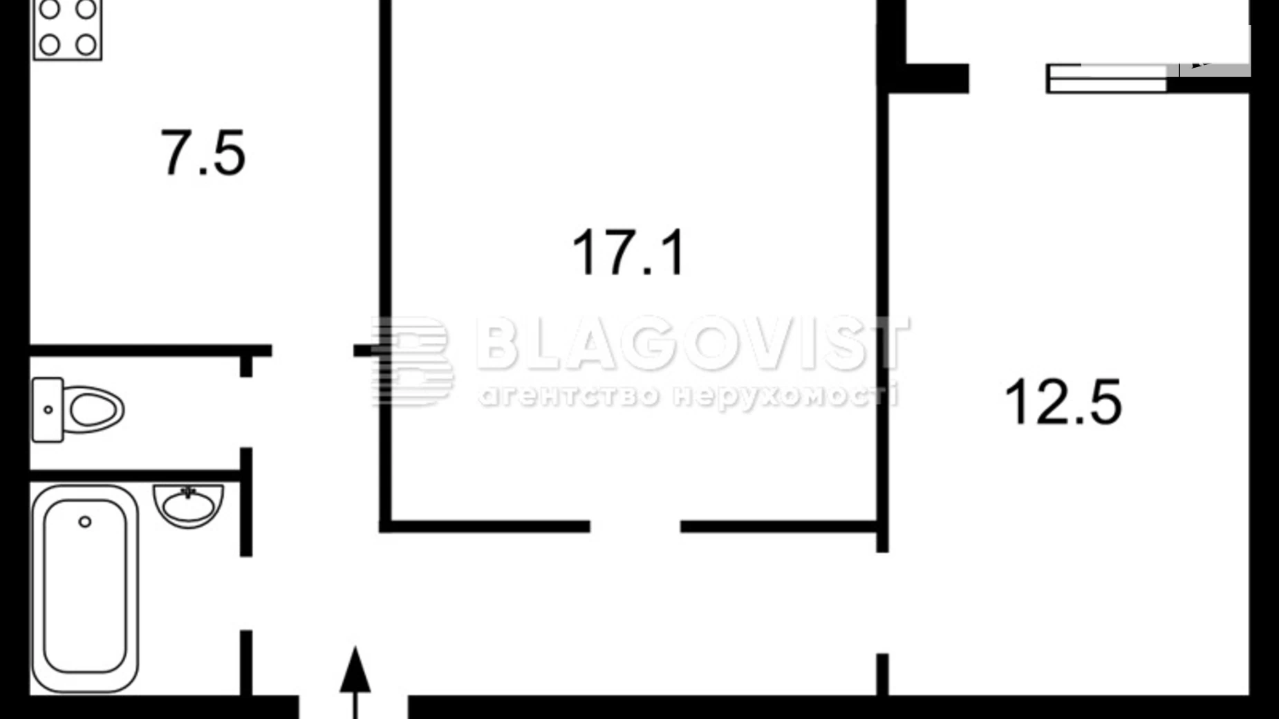 Продается 2-комнатная квартира 52.3 кв. м в Киеве, Стратегическое шоссе, 21 - фото 3