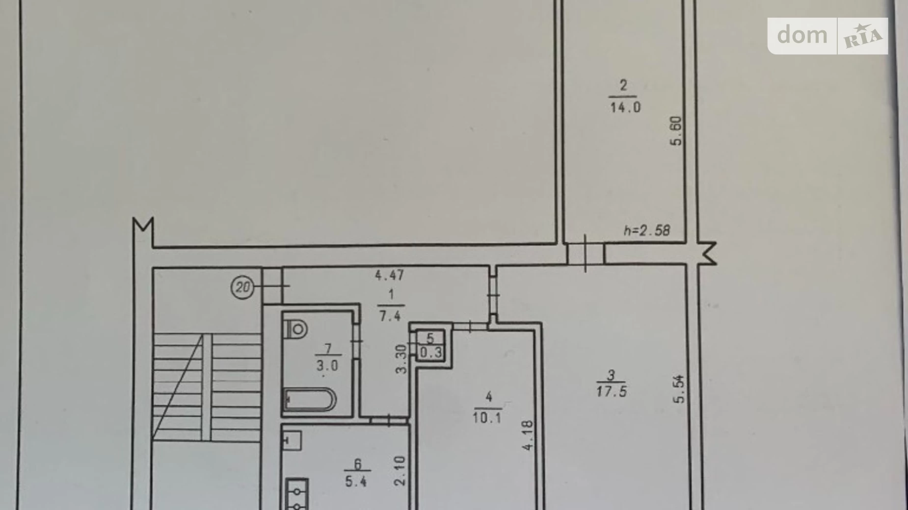 Продается 2-комнатная квартира 56 кв. м в Хмельницком, ул. Майская, 15 - фото 5