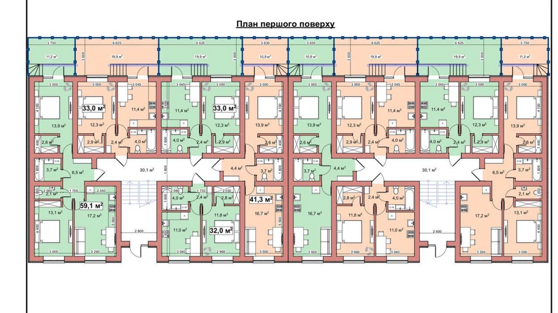 Продается 1-комнатная квартира 34 кв. м в Ровно