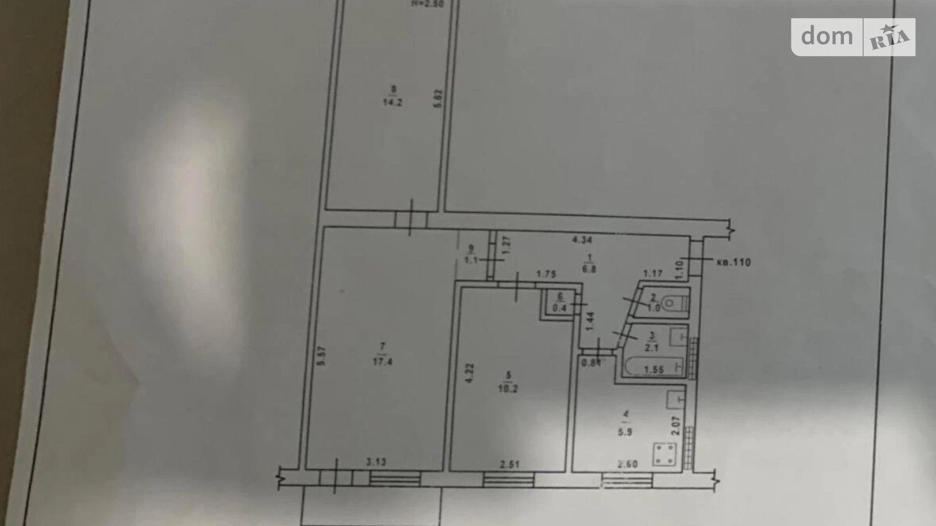 Продается 2-комнатная квартира 60 кв. м в Одессе, ул. Маршала Малиновского