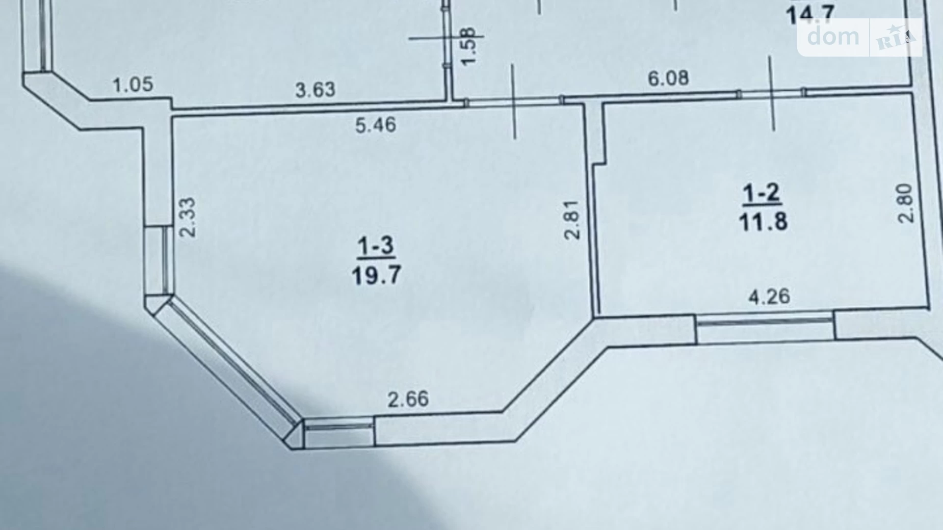 Продается 2-комнатная квартира 70 кв. м в Хмельницком, ул. Строителей, 5/3