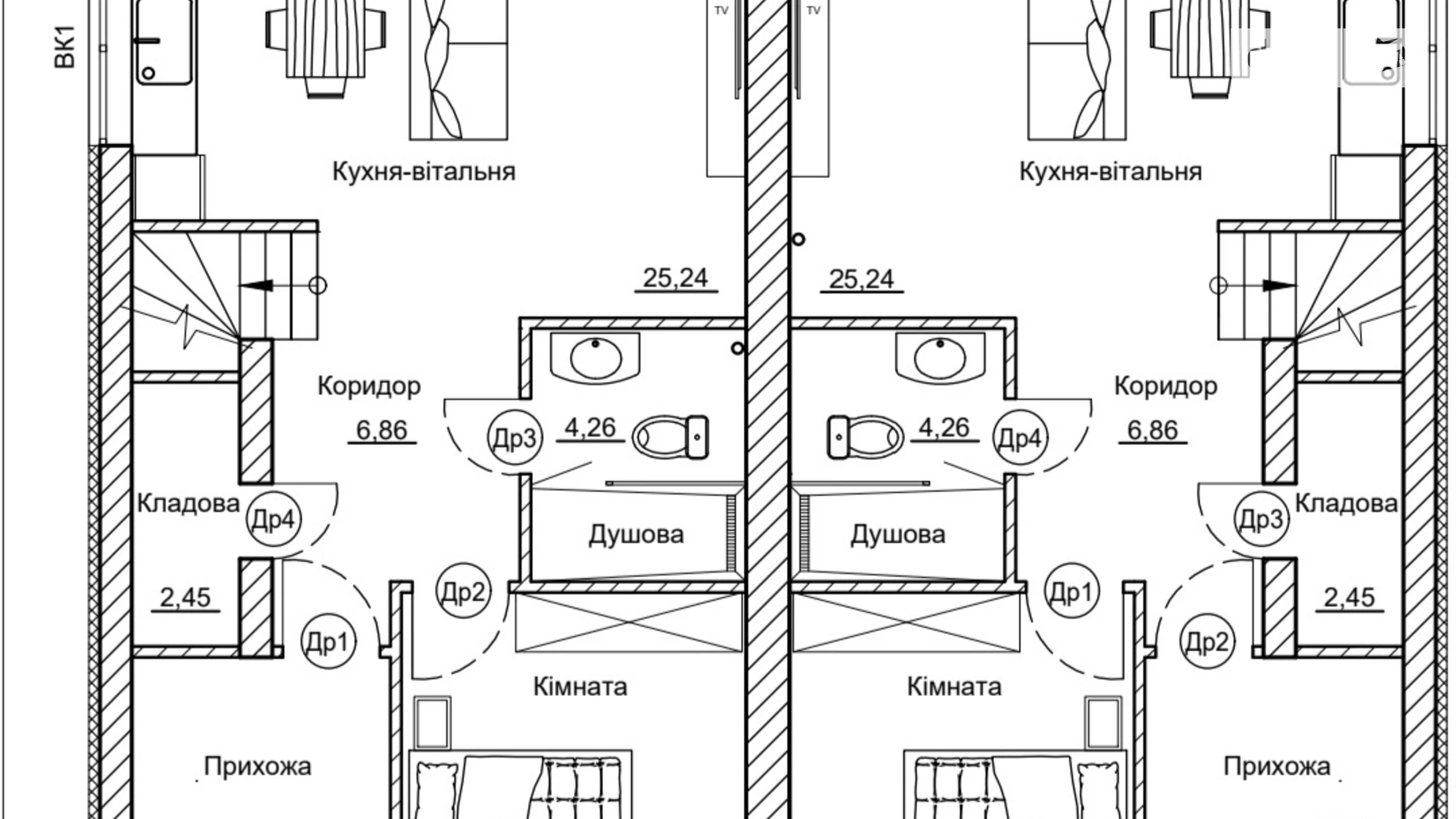 Продается часть дома 120 кв. м с бассейном, цена: 82000 $ - фото 2