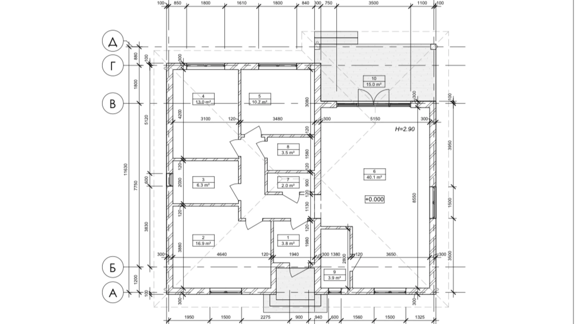Продается одноэтажный дом 105 кв. м с садом, цена: 113000 $ - фото 2