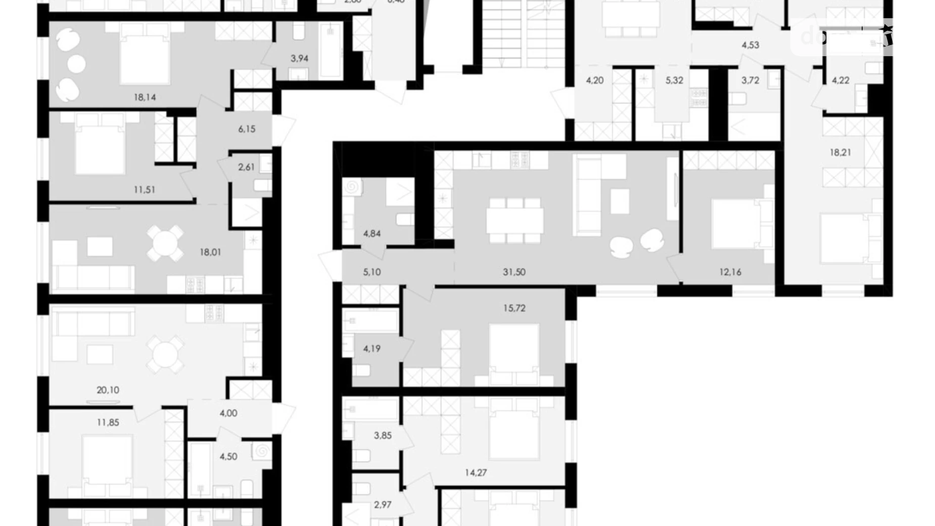 Продается 3-комнатная квартира 86 кв. м в Сокольниках, ул. Героев Майдана