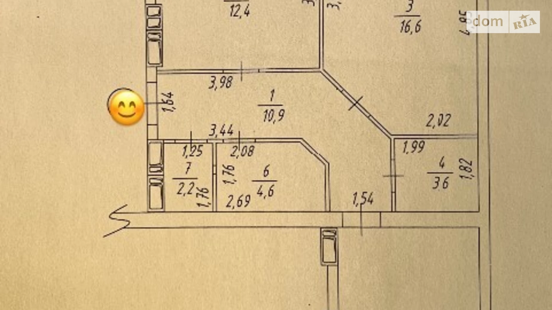 Продається 2-кімнатна квартира 78 кв. м у Харкові, пров. Ботанічний, 2