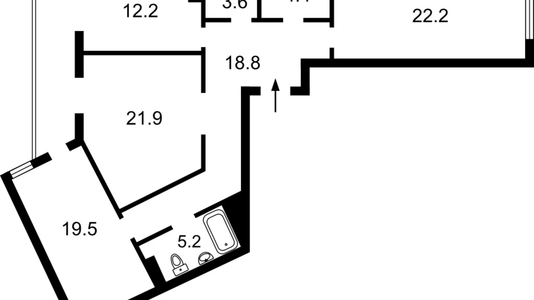 Продається 3-кімнатна квартира 117 кв. м у Києві, вул. Кудрявська, 24А - фото 2