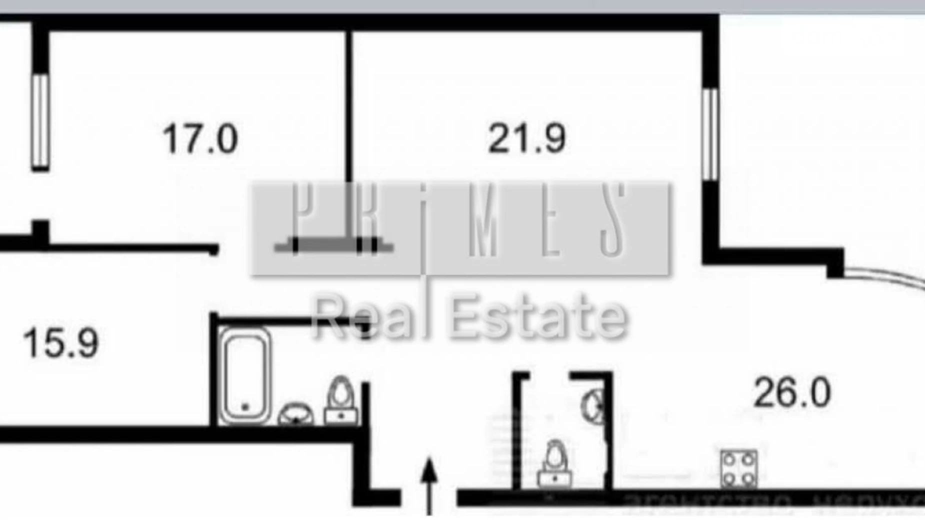 Продается 2-комнатная квартира 106 кв. м в Киеве, ул. Саперно-Слободская, 10 - фото 4